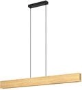 EGLO H&auml;ngeleuchte "ANCHORENA-Z H&auml;ngelampe, Holz, ZigBee 3.0, Disco-Modus,