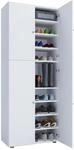 Schuhschrank VCM "XXL Holz Gro&szlig;er Schuhschrank Schuhkommode Lona 9", wei&szlig;, B:70cm