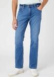 Straight-Jeans WRANGLER "GREENSBORO", Herren, Gr. 30, L&auml;nge 34, blau...