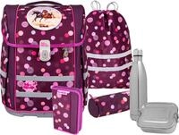 Schulranzen MCNEILL "Perfecto, Ruby", Kinder, Gr. B/H/T: 30cm x 38,5cm x 22cm, rot