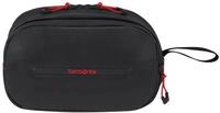 Kulturbeutel SAMSONITE "ECODIVER TOILET KIT", Gr. B/H/T: 26cm x 16cm x 13cm, schwarz,