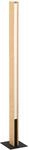 EGLO Stehlampe "ANCHORENA-Z", braun (braun, schwarz wei&szlig;), 1, H: 150,5cm, 1 Stk.,