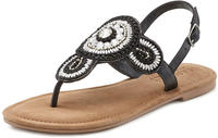 Zehentrenner LASCANA "Sandalette, Sommerschuh, offener Schuh", Damen, Gr. 35,