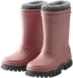 Gummistiefel STERNTALER "Gummistiefel mit Innenschuh uni", Kinder, Gr. 27, rosa