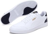Sneaker PUMA "SHUFFLE", M&auml;dchen, Gr. 42,5, puma wei&szlig;, puma wei&szlig;, peacoat,...