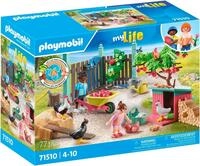 Konstruktions-Spielset PLAYMOBIL "Kleine H&uuml;hnerfarm im Tiny Haus Garten (71510), My
