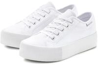 Sneaker LASCANA, M&auml;dchen, Gr. 36, wei&szlig;, Obermaterial: 100% Textilmaterial.