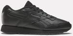 Sneaker REEBOK CLASSIC "GLIDE", M&auml;dchen, Gr. 38,5, schwarz, Leder, Synthetik, Schuhe