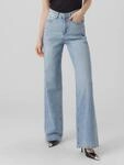Weite Jeans VERO MODA "VMTESSA HR WIDE JEANS RA339 GA NOOS", Damen, Gr. 28, L&auml;nge