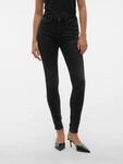 Skinny-fit-Jeans VERO MODA "VMFLASH MR SKINNY JEANS LI111 NOOS", Damen, Gr. M...
