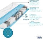 Taschenfederkernmatratze BECO "BodyMax", wei&szlig;, B:80cm H:22cm L:200cm, Bezug:...