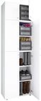 Schuhschrank VCM "XXL Schuhschrank Kleiderschrank Schrank Lona 5f A", wei&szlig;, B:70cm