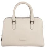 Henkeltasche BUGATTI "ELSA", Damen, Gr. B/H/T: 32cm x 22cm x 13cm onesize, wei&szlig;,