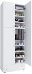 Schuhschrank VCM "XXL Schuhschrank Kleiderschrank Schrank Lona 9f A", wei&szlig;, B:70cm
