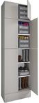 Schuhschrank VCM "XXL Schuhschrank Kleiderschrank Schrank Lona 5f AS", grau, B:70cm