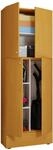 Mehrzweckschrank VCM "Holz Besenschrank Staubsauger Putzschrank Lona S", braun
