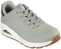 Slip-On Sneaker SKECHERS "UNO SHIMMER AWAY", Damen, Gr. 36, gr&uuml;n (gr&uuml;n, sage),