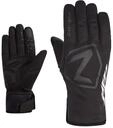 Fahrradhandschuhe ZIENER "DAQUA-Z AQUASHIELD TOUCH", Gr. 6,5, schwarz, Materialmix,