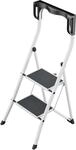 Trittleiter HAILO "ComfortLine", wei&szlig;, B:48cm H:110cm L:55cm, Kunststoff, Stahl,