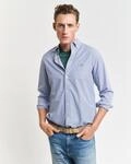 Langarmhemd GANT "REG POPLIN BANKER SHIRT", Herren, Gr. S, N-Gr, blau (college...