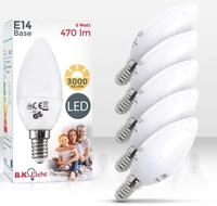 B.K.LICHT LED-Leuchtmittel, Energieeffizienz: F, wei&szlig;, L:10cm &Oslash;:3,7cm,