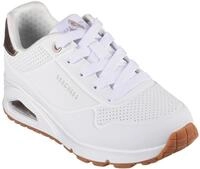 Sneaker SKECHERS "ESS - STREET GIRLS", M&auml;dchen, Gr. 31, wei&szlig;, Lederimitat, Schuhe