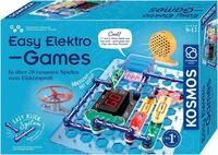 Experimentierkasten KOSMOS "Easy Elektro - Games", blau (wei&szlig;, neutral),