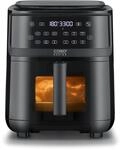 CASO Hei&szlig;luftfritteuse "3182 AirFry & Steam 700, Dampfgar-AirFryer", schwarz,