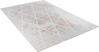 Teppich TOM TAILOR HOME "Fine Lines" Gr. 2, beige, B:68cm H:5mm L:130cm, Wolle,