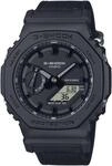 Chronograph CASIO G-SHOCK, schwarz (schwarz, schwarz, grau), Armbanduhren, Herren,