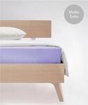 Spannbettlaken FLEURESSE "Colours in Gr. 90x200, 140x200 oder 180x200 cm", lila