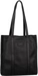 Shopper GABOR "Elfie", Damen, Gr. B/H/T: 30cm x 33cm x 9,5cm, schwarz, Lederimitat,