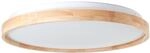 BRILLIANT LED Deckenleuchte "Alson", wei&szlig; (holz hell, wei&szlig;), &Oslash; 49,5cm H: 7,5cm,