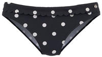 Bikini-Hose LASCANA "Jada", Damen, Gr. 34, N-Gr, schwarz-wei&szlig; (schwarz, wei&szlig;),