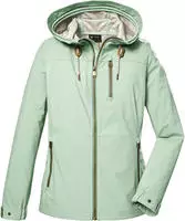 Softshelljacke "GS 24 WMN SFTSHLL JCKT", Damen, Gr. 38, gr&uuml;n (mint), Oberstoff: