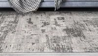 Teppich PADIRO "Sinai 325", grau (anthrazit), B:160cm H:11mm L:230cm, Viskose,