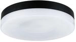 PAULMANN LED Deckenleuchte "Amalie Schwarz 230V 2700K Metall/Kunststoff", schwarz, 1,