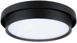 PAULMANN LED Deckenleuchte "Malik 15W 230V 2700K Kunststoff", schwarz, 1, &Oslash; 28cm H: