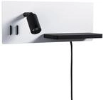 PAULMANN LED Wandleuchte "Serra 2700K 650lm / 200lm 230V 5,5 / 1x2,6W", schwarz-wei&szlig;