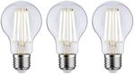 PAULMANN LED-Leuchtmittel "Efficient-Line 3er Pack AGL 840lm 4W 3000K klar 230V",