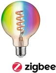PAULMANN LED-Leuchtmittel "Smart Filament G95 470lm 2200K-6500K gold 230V",