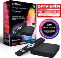 STRONG Streaming-Box "SRT 420", schwarz, B:12,2cm H:2,3cm T:12,2cm, Streaming-Boxen,