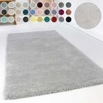 Hochflor-Teppich ESPRIT "Relaxx ESP-4150" Gr. 6, grau (hellgrau), B:200cm H:25mm