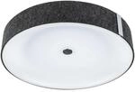PAULMANN LED Deckenleuchte "Malika 2700K 2300lm 230V 29W Anthrazit", grau