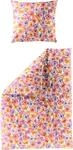 Bettw&auml;sche BIERBAUM "3712", lila (malve), B/L: 135cm x 200cm, 1 Stk., 1 Stk.,