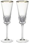 Champagnerglas VILLEROY & BOCH "Sektgl&auml;ser Grand Royal Gold 120 ml 2er Set
