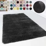 Hochflor-Teppich ESPRIT "Relaxx ESP-4150" Gr. 6, grau (anthrazit), B:200cm...