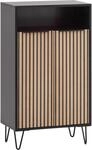 Schuhschrank SCHILDMEYER "Hank, Schuhschrank, Made in Germany, B: 60 cm", schwarz