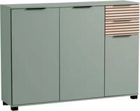 Schuhschrank SCHILDMEYER "Alexa, Schuhschrank, Made in Germany, B: 141,9 cm", gr&uuml;n