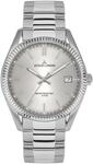 Quarzuhr JACQUES LEMANS "Derby", silber (silberfarben, silberfarben), Armbanduhren,